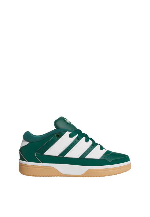 Adidas - Buty Turnaround. Kolor: brązowy, biały, zielony, wielokolorowy. Sport: koszykówka, skateboard