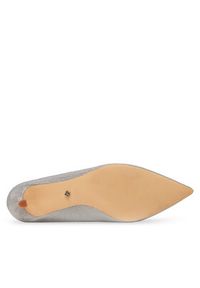 DeeZee Szpilki BK-0807-1 Srebrny. Kolor: srebrny. Materiał: skóra. Obcas: na szpilce