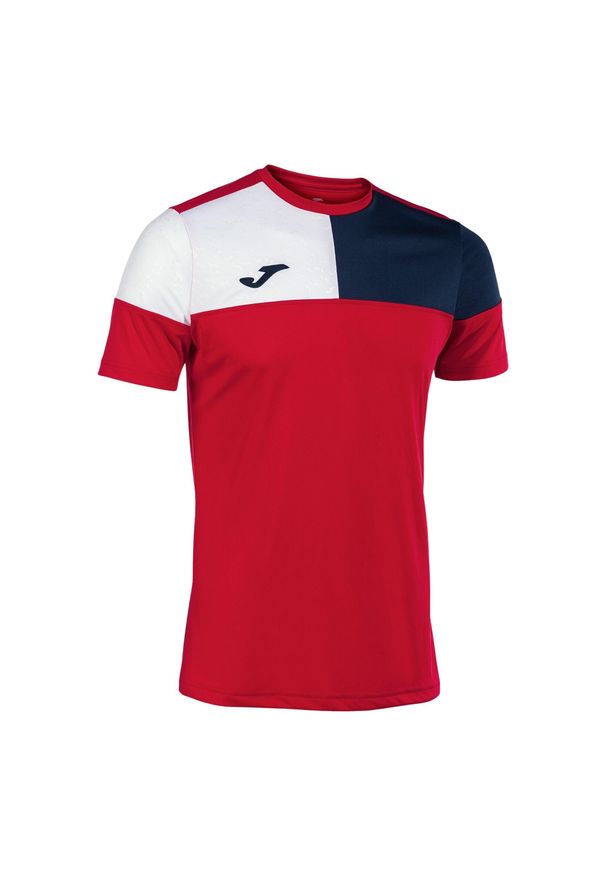 Jersey Joma Crew V. Kolor: czerwony, niebieski, wielokolorowy. Materiał: poliester. Sport: piłka nożna
