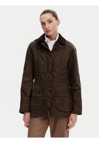 Barbour Kurtka przejściowa Beadnell LWX0667BR31 Brązowy Regular Fit. Kolor: brązowy. Materiał: bawełna