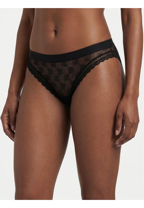 Hugo - HUGO Figi klasyczne 50557231 Czarny. Kolor: czarny. Materiał: syntetyk