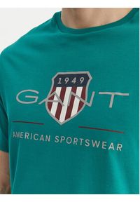 GANT - Gant T-Shirt Archive Shield 2003199 Zielony. Kolor: zielony. Materiał: bawełna #2