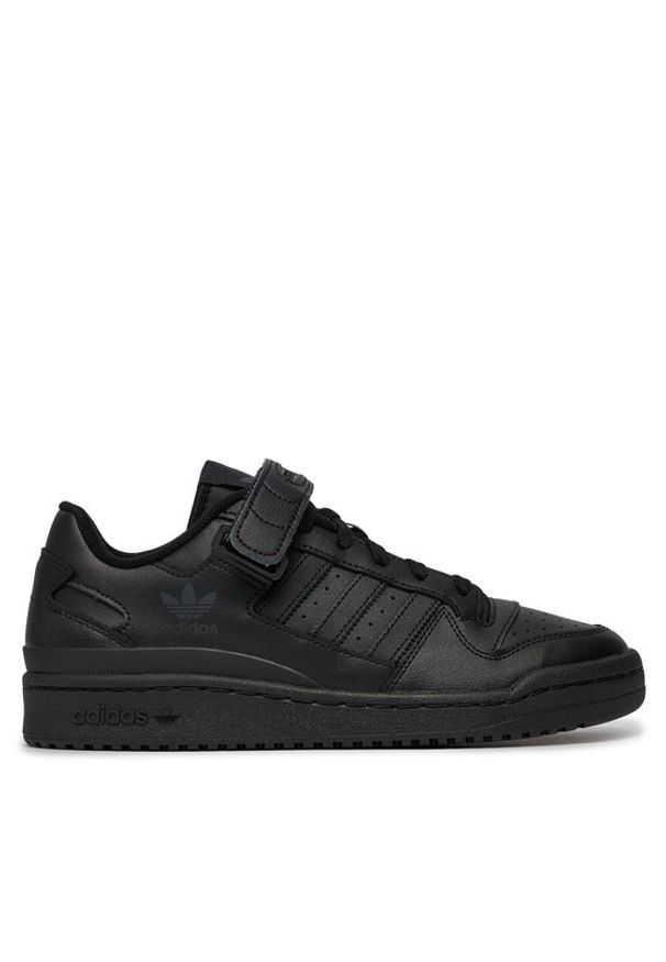 Adidas - adidas Sneakersy Forum Low GV9766 Czarny. Kolor: czarny. Materiał: skóra
