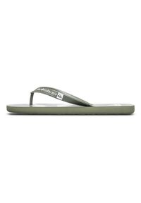 Quiksilver - Klapki plażowe dla Mężczyzn JAVA ART Brązowy. Okazja: na plażę. Kolor: brązowy. Materiał: guma. Styl: sportowy