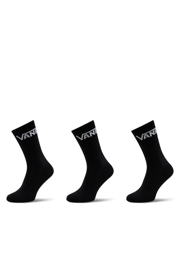 Zestaw 3 par wysokich skarpet męskich Vans. Kolor: czarny