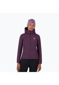 Kurtka ocieplana damska Rossignol Opside Hoodie. Kolor: fioletowy. Sezon: zima. Sport: narciarstwo