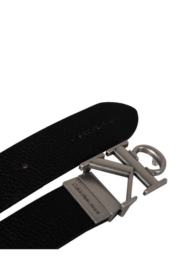 Calvin Klein Jeans Pasek | K50K5104690GL | Mężczyzna | Czarny, Brązowy. Kolor: wielokolorowy, czarny, brązowy. Materiał: skóra. Wzór: gładki. Styl: elegancki
