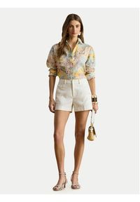 Lauren Ralph Lauren - LAUREN RALPH LAUREN Koszula 200P08906001 Kolorowy Relaxed Fit. Materiał: len. Wzór: kolorowy #3