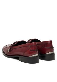 Bronx Loafersy Next Wagon 66652-US Bordowy. Kolor: czerwony. Materiał: skóra #5