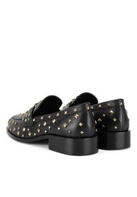 Eva Minge Loafersy AMINA-115985 Czarny. Kolor: czarny. Materiał: skóra #5
