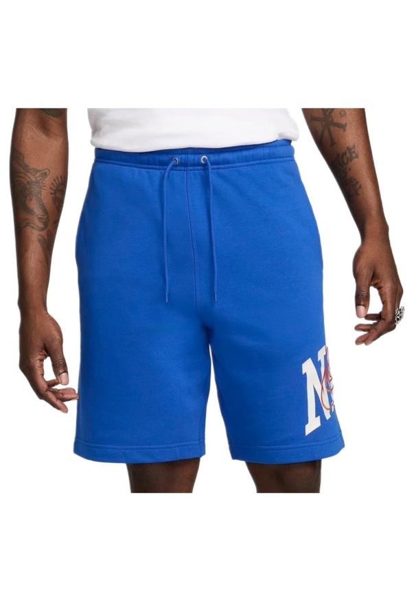 odzież Męskie Nike. Kolor: niebieski. Długość: krótkie. Sezon: lato