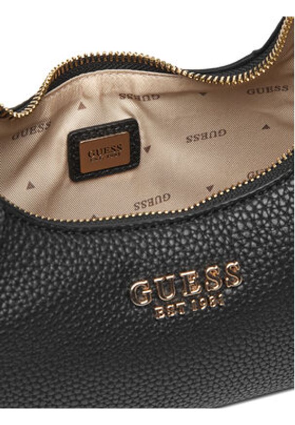 Guess Torebka Calista HWBG73 34170 Czarny. Kolor: czarny. Materiał: skórzane