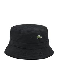 Lacoste Kapelusz Bucket RK2056 Czarny. Kolor: czarny. Materiał: materiał