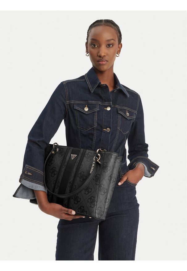 Guess Torebka HWSS96 72250 Szary. Kolor: szary. Materiał: skórzane