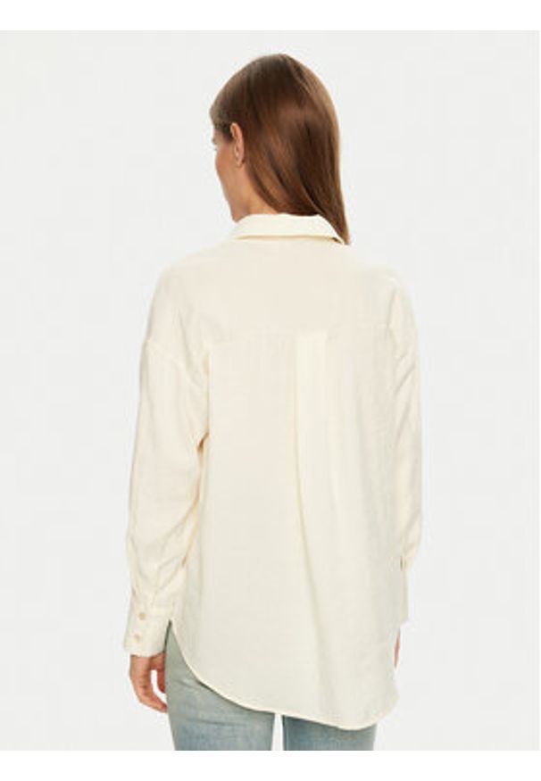 Vero Moda Koszula Queeny 10289349 Écru Regular Fit