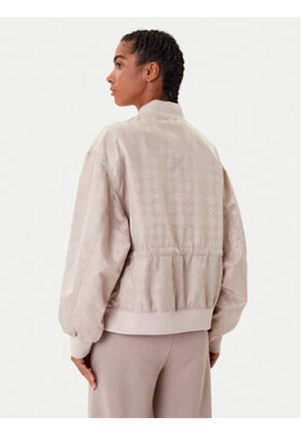 Guess Kurtka przejściowa V5YL11 WHFU0 Beżowy Regular Fit. Kolor: beżowy. Materiał: syntetyk