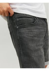 Jack & Jones - Jack&Jones Szorty jeansowe Rick 12223681 Szary Regular Fit. Kolor: szary. Materiał: bawełna, jeans #7