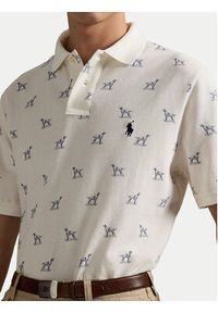 Polo Ralph Lauren Polo 710974597001 Écru Custom Slim Fit. Typ kołnierza: polo. Materiał: bawełna
