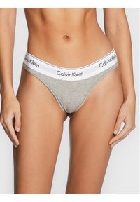 Calvin Klein Underwear Figi brazylijskie 000QF5981E Szary. Kolor: szary. Materiał: bawełna