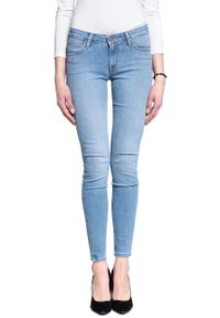 Lee - SPODNIE DAMSKIE LEE SCARLETT SKINNY LIGHT FLORIN L526MOHR 112111767