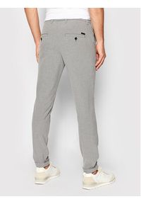 Jack & Jones - Jack&Jones Chinosy Marco 12169491 Szary Slim Fit. Kolor: szary. Materiał: syntetyk