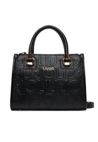 Liu Jo Torebka Ecs S Satchel AF5163 E0538 Czarny. Kolor: czarny. Materiał: skórzane