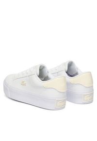 Lacoste Sneakersy Ziane Platform 50CFA0033 Biały. Kolor: biały. Materiał: skóra. Obcas: na platformie #3