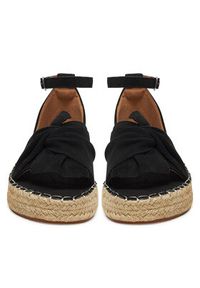 DeeZee Espadryle 8-807-1 Czarny. Kolor: czarny. Materiał: materiał #4