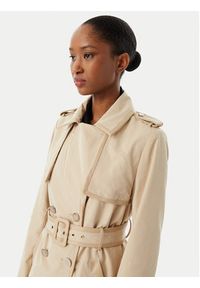 Guess Trencz W5RL14 WGWD2 Beżowy Regular Fit. Kolor: beżowy. Materiał: syntetyk #3