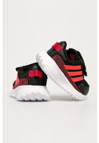 Adidas - adidas - Buty dziecięce Tensaur Run I FW4137. Nosek buta: okrągły. Zapięcie: rzepy. Kolor: czarny. Materiał: guma. Sport: bieganie #3