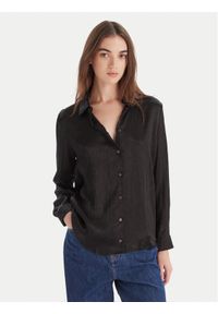Marella Koszula Matita 2525116091 Czarny Regular Fit. Kolor: czarny. Materiał: syntetyk