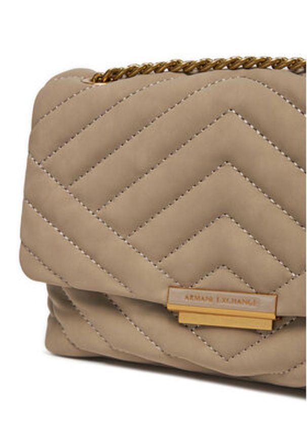 Armani Exchange Torebka XW000355 AF12448 U1145 Beżowy. Kolor: beżowy. Materiał: skórzane