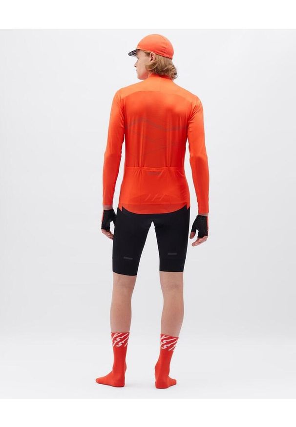 Koszulka rowerowa męska Silvini Valfuro MD2200. Kolor: czerwony, wielokolorowy, czarny. Sport: kolarstwo