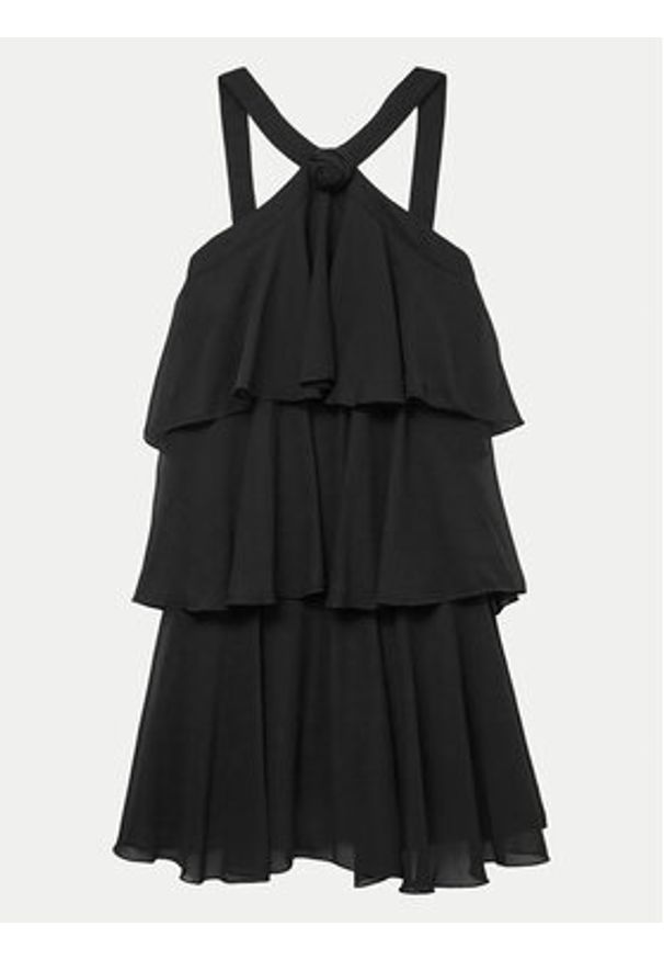 Vero Moda Sukienka koktajlowa Felicia 10329767 Czarny Regular Fit. Kolor: czarny. Materiał: syntetyk. Styl: wizytowy