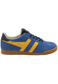 Sneakersy damscy Gola Elan Trainer. Okazja: na co dzień. Kolor: niebieski. Sport: turystyka piesza