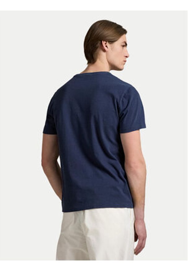 Polo Ralph Lauren T-Shirt 710964511001 Granatowy Regular Fit. Typ kołnierza: polo. Kolor: niebieski. Materiał: bawełna