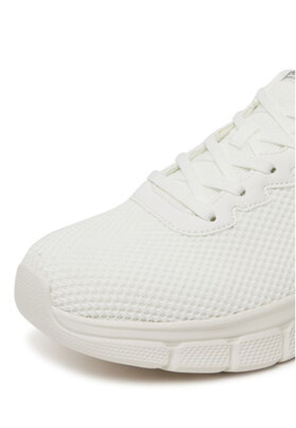 skechers - Skechers Sneakersy BOBS B FLEX 118106 OFWT Biały. Kolor: biały. Materiał: materiał