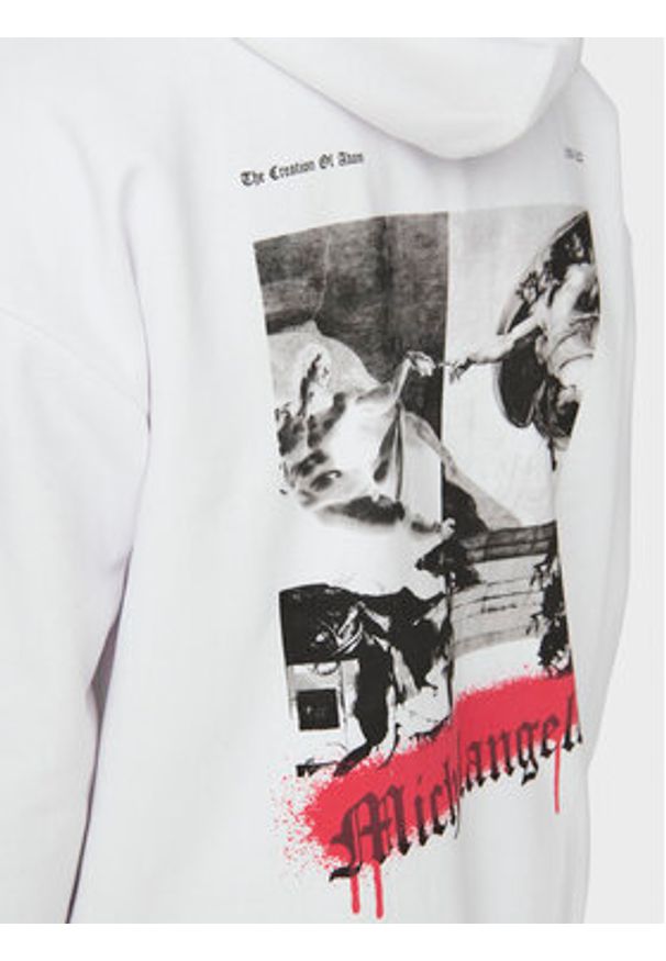 Only & Sons Bluza Apoh 22028208 Biały Relaxed Fit. Kolor: biały. Materiał: syntetyk