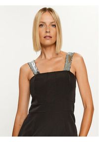 Rinascimento Sukienka koktajlowa CFC0115242003 Czarny Slim Fit. Kolor: czarny. Materiał: syntetyk. Styl: wizytowy