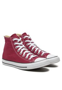 Converse Trampki Chuck Taylor All Star Canvas M9613 Bordowy. Kolor: czerwony. Materiał: materiał