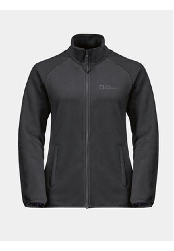 Jack Wolfskin Kurtka outdoor Moonrise 3In1 Jkt 1115621 Czarny Regular Fit. Kolor: czarny. Materiał: syntetyk. Sport: outdoor