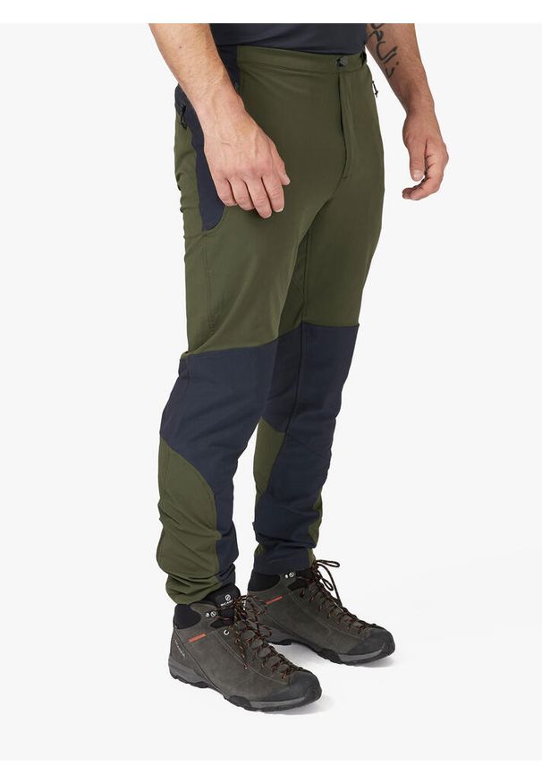 Spodnie trekkingowe męskie Rab Torque Pants. Kolor: zielony