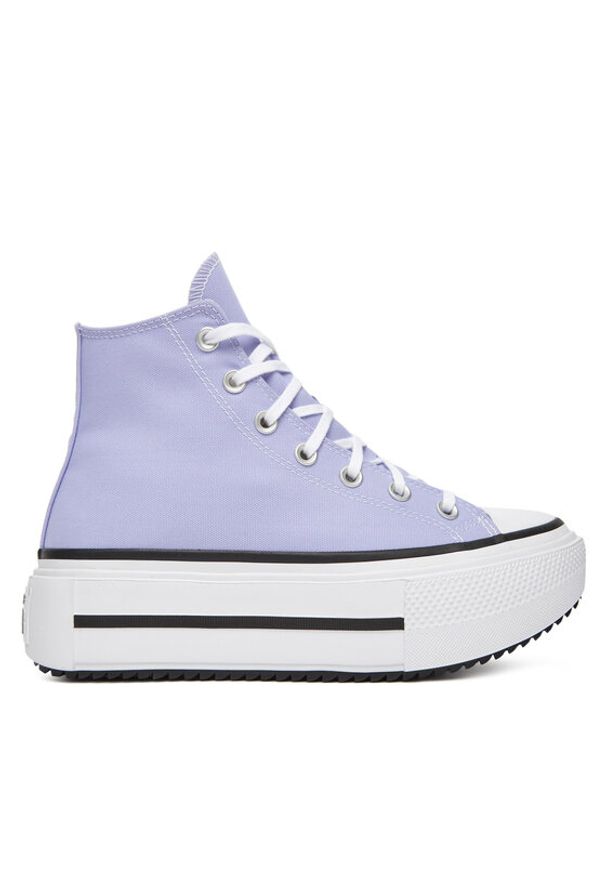 Converse Trampki Chuck Taylor All Star Lift Double Stack A15206C Fioletowy. Kolor: fioletowy. Materiał: materiał