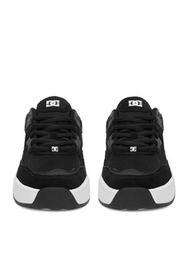 DC Shoes Sneakersy DC01675061 Czarny. Kolor: czarny. Materiał: skóra, zamsz