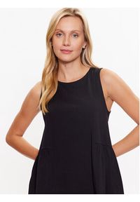 United Colors of Benetton - United Colors Of Benetton Sweter 3BL0D1044 Czarny Regular Fit. Kolor: czarny. Materiał: bawełna #4