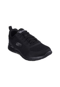 skechers - Buty sportowe Sneakersy męskie, Track - Leshur. Kolor: czarny. Sport: turystyka piesza