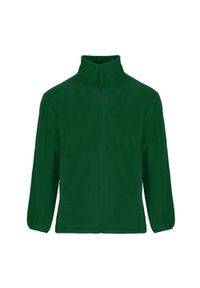 ROLY - Męska Bluza Polarowa. Kolor: zielony. Materiał: polar. Sezon: zima. Styl: sportowy