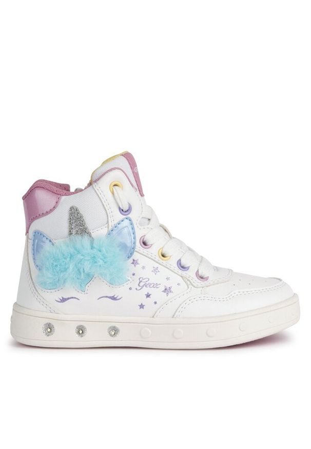 Sneakersy Geox. Kolor: biały