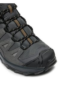 salomon - Salomon Trekkingi X Ultra 360 Leather Mid Gore-Tex L47570800 Czarny. Kolor: czarny. Materiał: materiał. Technologia: Gore-Tex. Sport: turystyka piesza #5