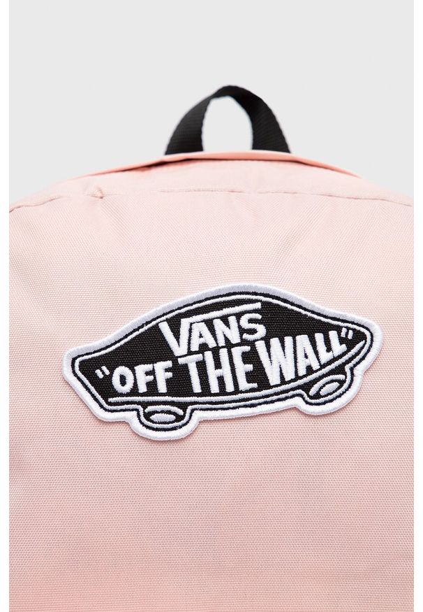 Vans - Plecak. Kolor: różowy